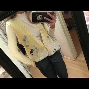 Vintage Koret Blue Jay Sweater Vest Size M-XXL